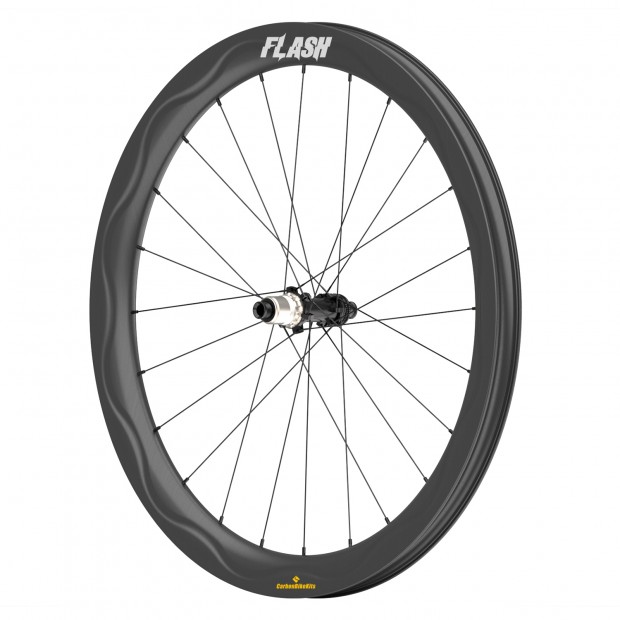 Flucircle Ultraligero 380g 700C 47x40mm Bujes de Carbono Tubeless Gravel / CX